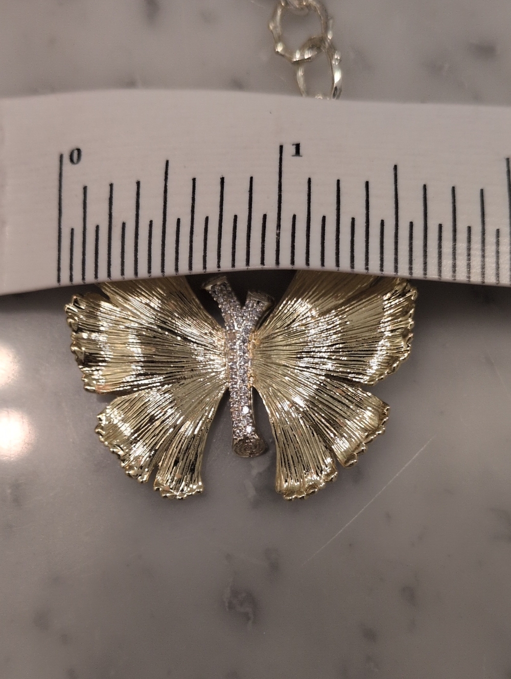 Michael Aram Butterfly Ginko Ketchain - Picture 7 of 11